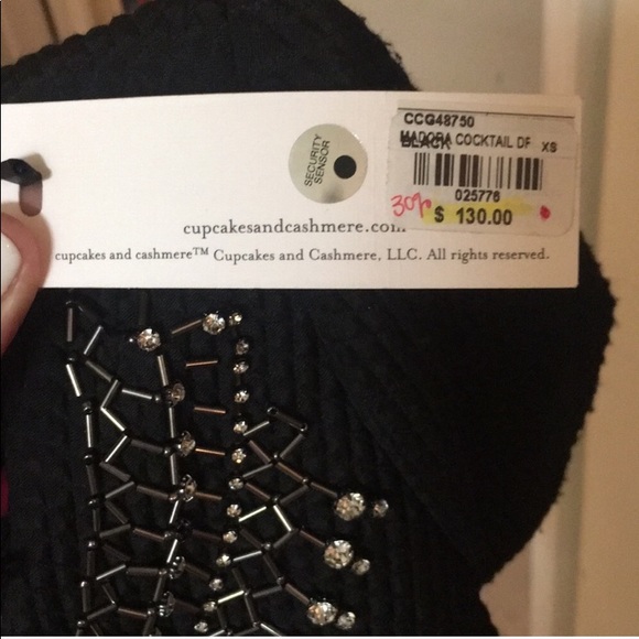 NWT Anthro Cupcakes Cashmere Madora Cocktail Dress - Picture 5 of 5